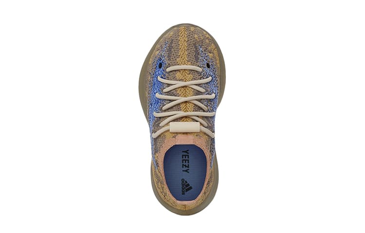 Кроссовки adidas originals Yeezy Boost 380 Blue Oat - изображение 5