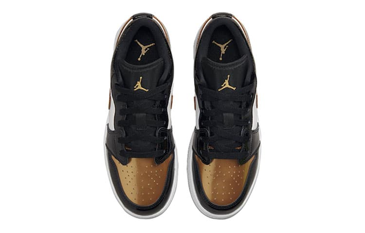 Кроссовки для баскетбола Jordan Air Jordan 1 "Gold Toe" GS - изображение 7