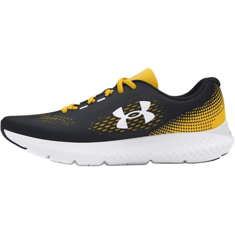 Кроссовки Under Armour Rogue 4 Удобные и Стильные Низкие Кроссовки для Беговых Тренировок Черные Желтые Детские - изображение 1