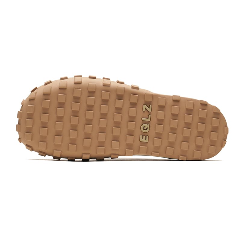 Сандалии EQLZ EQUALIZER Мюли Birkenstock Стиль Тапочки Унисекс Маленький Гора Тауповый - изображение 7