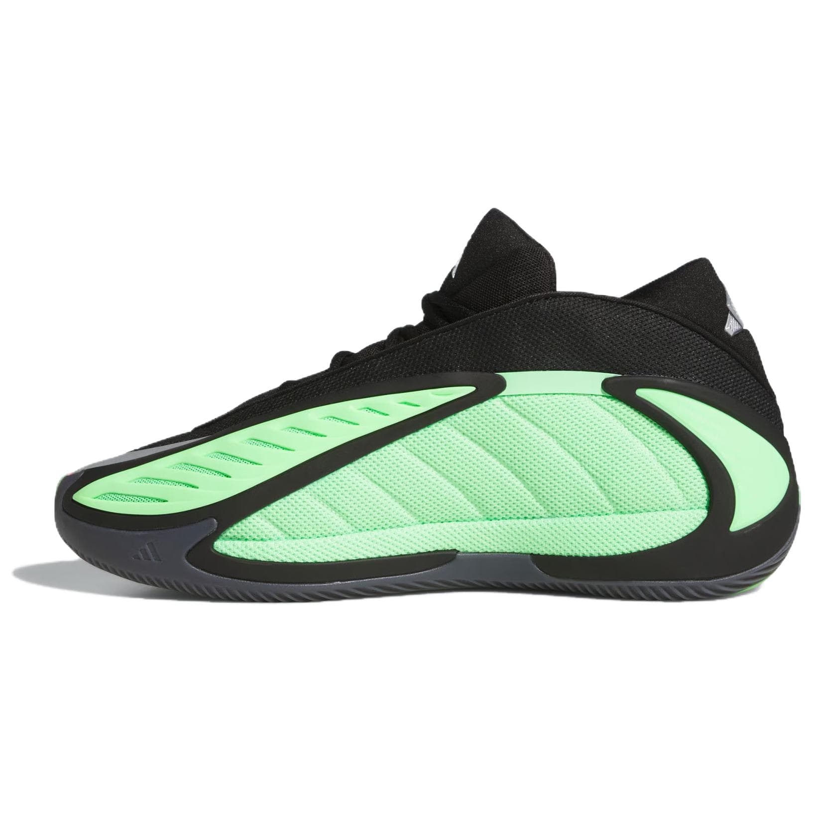 Кроссовки для баскетбола Adidas AE2 Low Топ Баскетбольные кроссовки Унисекс Черно-красный - изображение 3