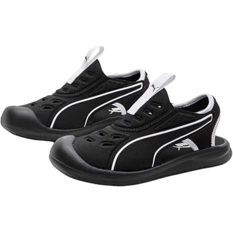 Сандалии PUMA Aquacat Low Топ Детские Сандалии Черные Малыш - изображение 2