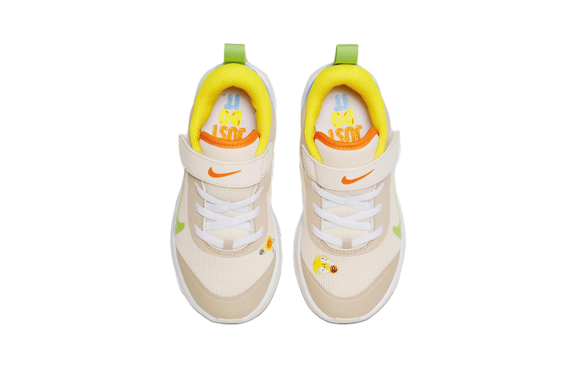 Кроссовки Nike Omni MULTI Корт MULTI Корт Противоскользящий Амортизация Устойчивый к истиранию Низкий Топ Детские Лайфстайл Обувь - изображение 4