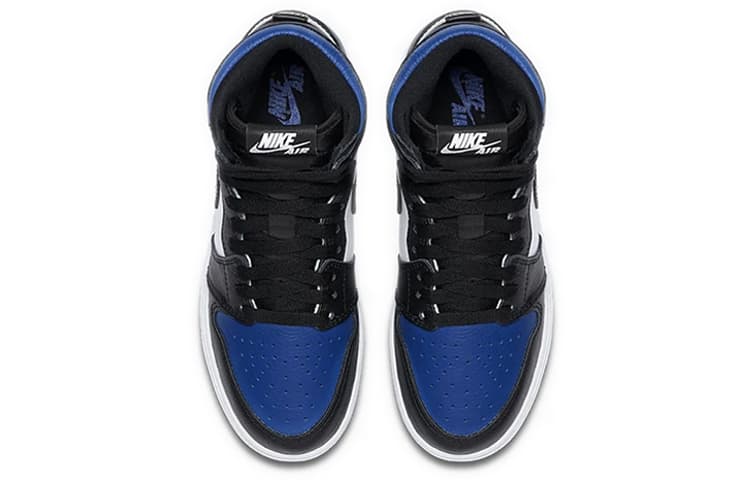 Кроссовки для баскетбола Jordan Retro High OG "White Royal" GS - изображение 7