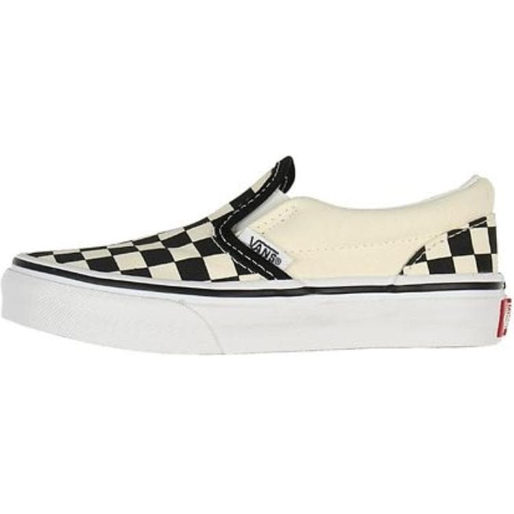 Кроссовки Vans Slip On Low Top Детская Скейтбординг Обувь Желтая Черная Детская - изображение 1