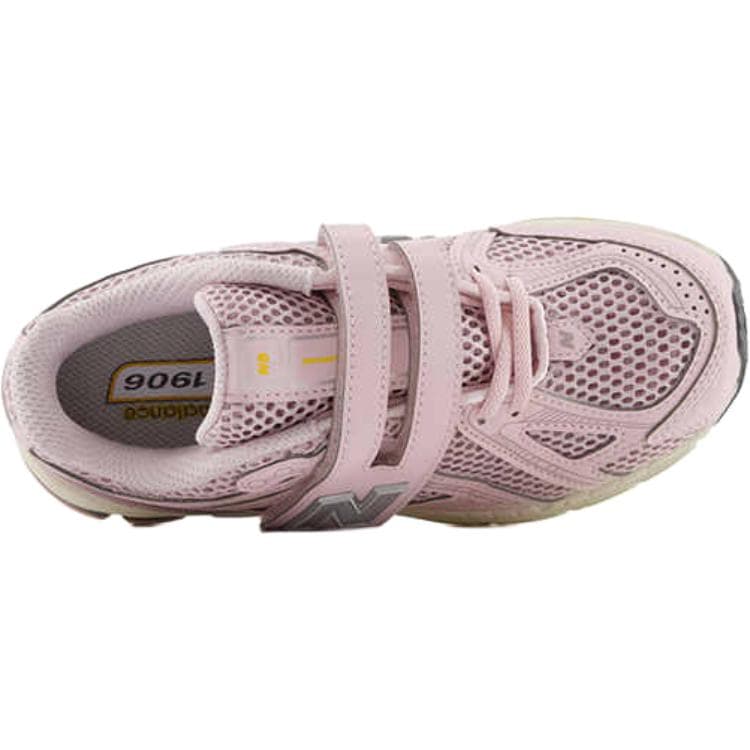 Кроссовки New Balance 1906 Удобные Устойчивые к истиранию Низкие Детские Лифт Кроссовки Розовые Детские - изображение 3