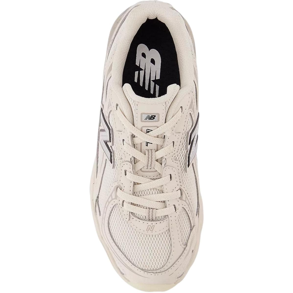 Кроссовки New Balance NB 740 Устойчивые к истиранию Амортизирующие Низкие Детские Лайфстайл Кроссовки Светлый Бежевый Детский - изображение 5