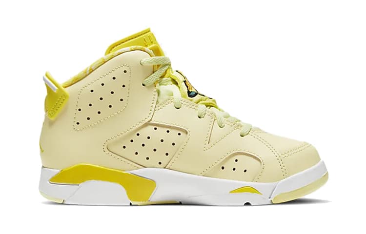 Кроссовки для баскетбола Jordan Air Jordan 6 Retro Dynamic Yellow Floral - изображение 2