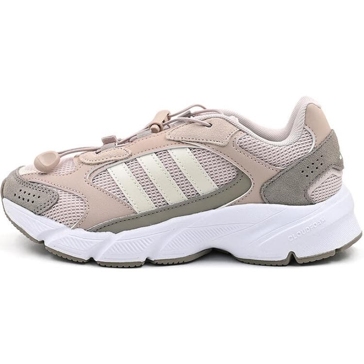 Кроссовки Adidas Cloudfoam Аbrasion Resistant Низкие Кроссовки для Беговых Занятий для Детей Розовые Малыш - изображение 1