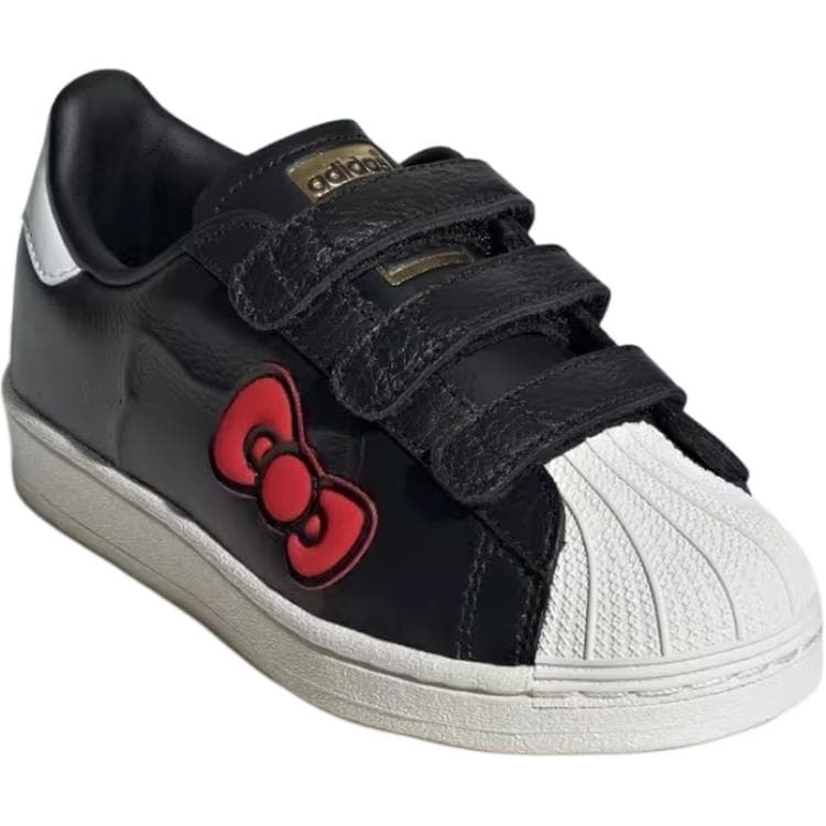 Кроссовки Hello Kitty X adidas originals Superstar 82 Устойчивая к истиранию Низкая Детская Обувь для Скейтбординга - изображение 3