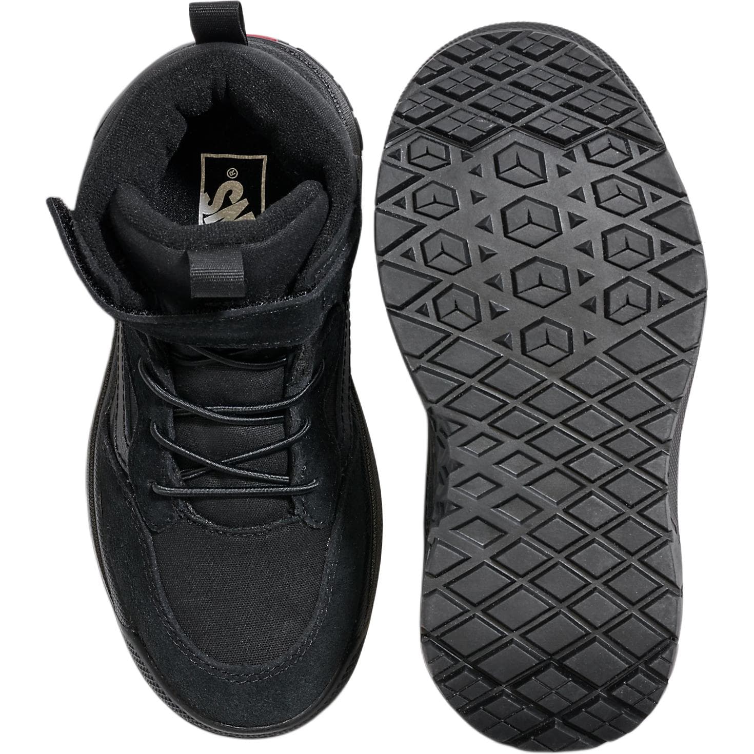 Кроссовки Vans High Топ Детские Лайфстайл Обувь Черный Детский - изображение 4