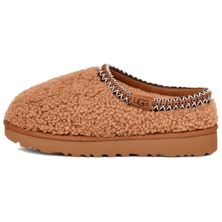 Сандалии UGG Tasman Maxi Круглый носок Тонкие и без объема С флисовой подкладкой Мюли Устойчивые к истиранию Домашние тапочки - изображение 1