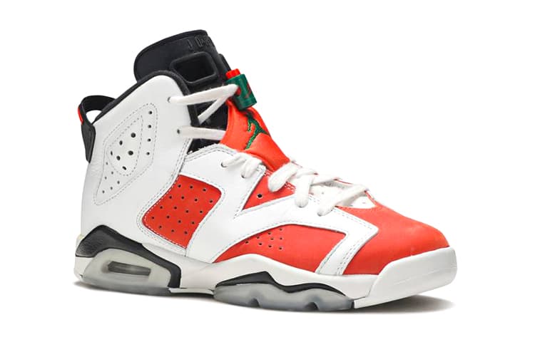 Кроссовки для баскетбола Jordan Air Jordan 6 Retro Gatorade Like Mike White GS - изображение 5