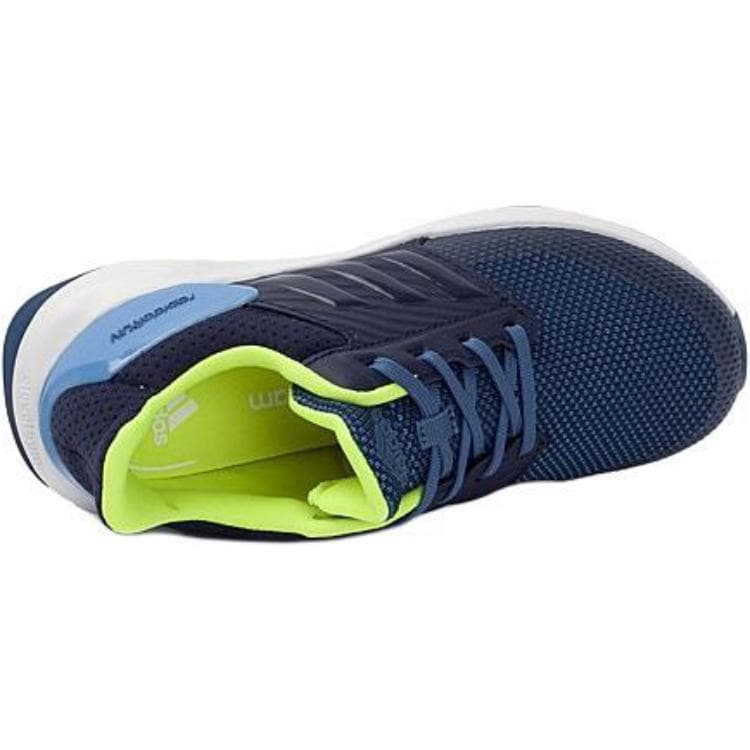 Кроссовки Adidas Rapidarun Амортизация Дышащий Амортизация Дышащий Низкий Верх Детская Беговая Обувь Синий Детский - изображение 4