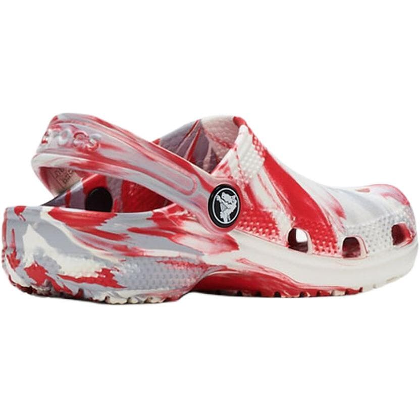 Кроссовки Crocs Classic сандал противоскользящий устойчивый к истиранию низкий верх обувь для малышей белый серый красный - изображение 3