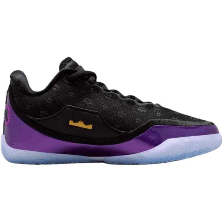 Кроссовки для баскетбола NIKE Lebron 23 Противоскользящие детские баскетбольные кроссовки Золото Фиолетовый Детский - изображение 3