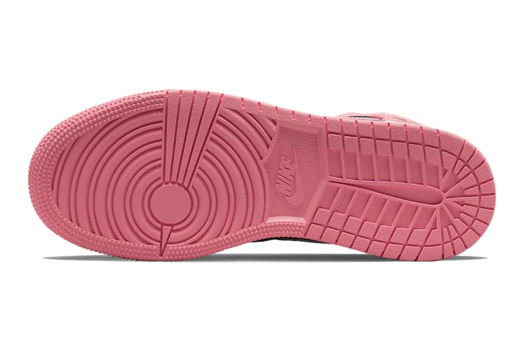 Кроссовки для баскетбола Jordan Air Jordan 1 Mid "Coral Chalk" GS - изображение 7
