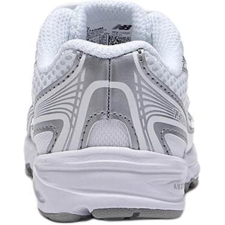 Кроссовки New Balance NB 740 Амортизация Устойчивость к истиранию Дышащие Низкие Кеды для Детей Лайфстайл Белый Серебряный - изображение 5