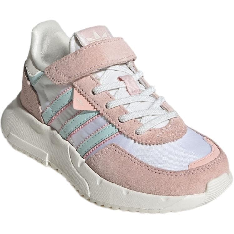 Кроссовки Adidas Originals Retropy F2 противоскользящие устойчивые к истиранию низкие детские беговые кроссовки - изображение 4