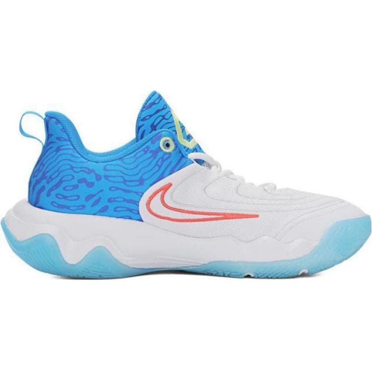Кроссовки для баскетбола Nike Giannis Immortality 4 противоскользящие низкие детские баскетбольные кроссовки белого цвета - изображение 2