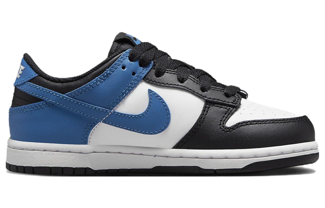 Кроссовки Nike Dunk White Blue Black GS - изображение 2