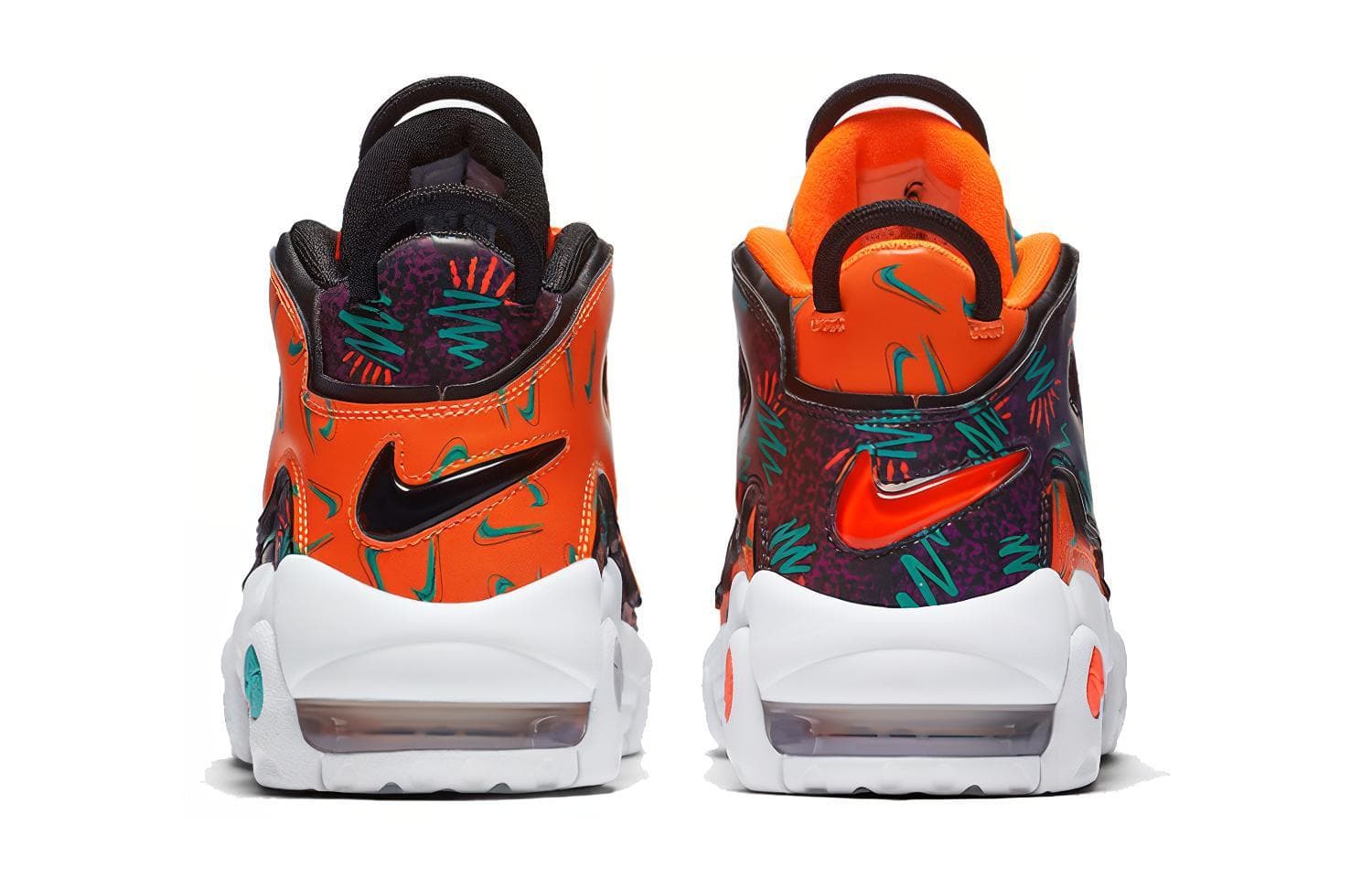 Кроссовки для баскетбола Nike Air More Uptempo What The 90s GS - изображение 6