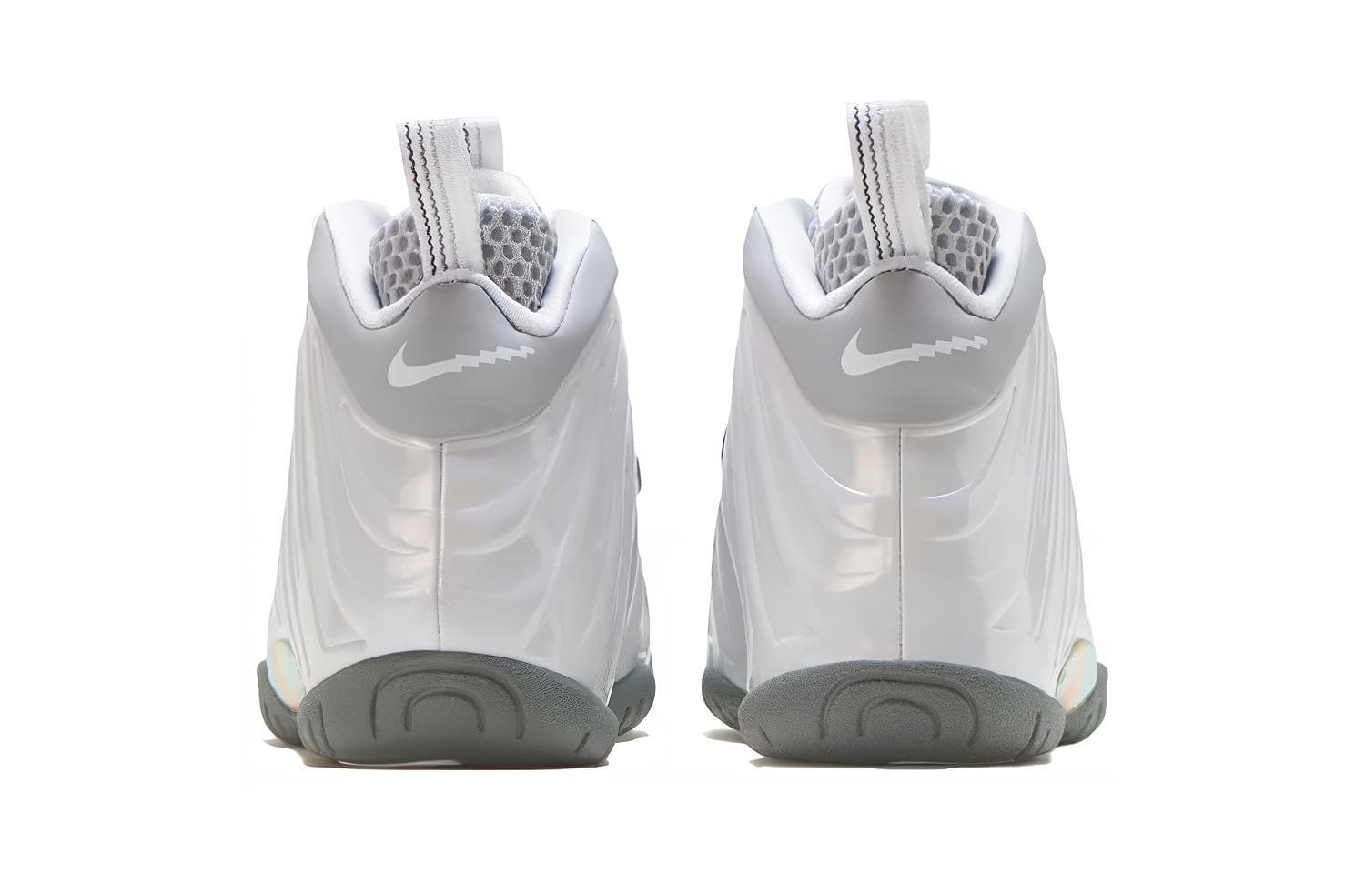 Кроссовки для баскетбола Nike Foamposite One Little "Rainbow Pixel" - изображение 4