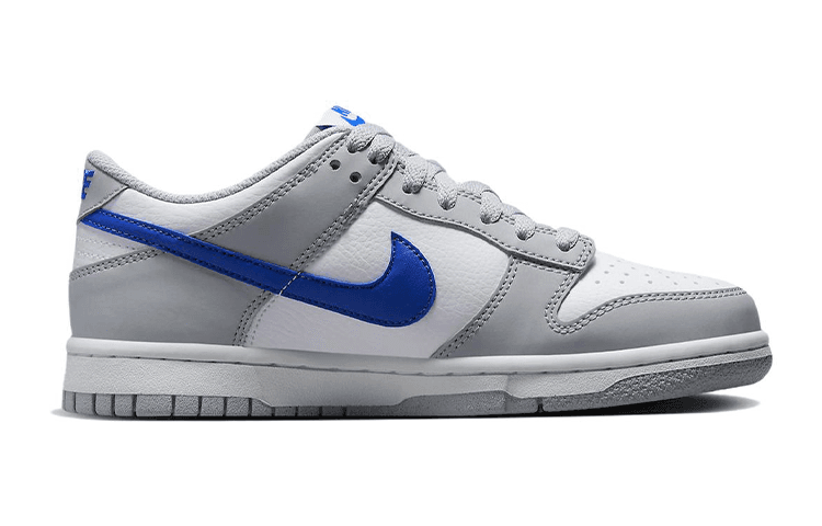 Кроссовки Nike Dunk Low "Grey Royal Blue" GS - изображение 5