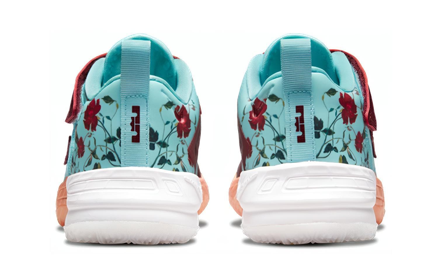 Кроссовки для баскетбола Nike Lebron 18 Low "Floral" 18 - изображение 7