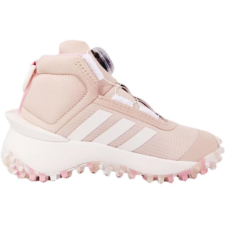 Кроссовки Adidas Fortatrail противоскользящие устойчивые к истиранию высокие детские повседневные кроссовки розового цвета - изображение 2