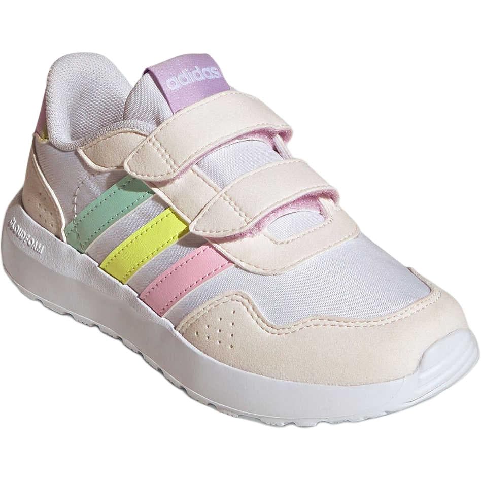 Кроссовки Adidas RUN 60S Мягкий и Комфортный Противоскользящий Устойчивый к Износу Низкий Верх Детская Беговая Обувь - изображение 3