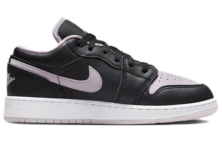 Кроссовки для баскетбола Jordan Air Jordan 1 Low SE "Black Iced Lilac" GS - изображение 2