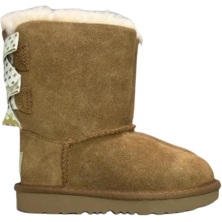 ugg Bailey Bow High Топ Сноубутсы Коричневый Детский - изображение 2