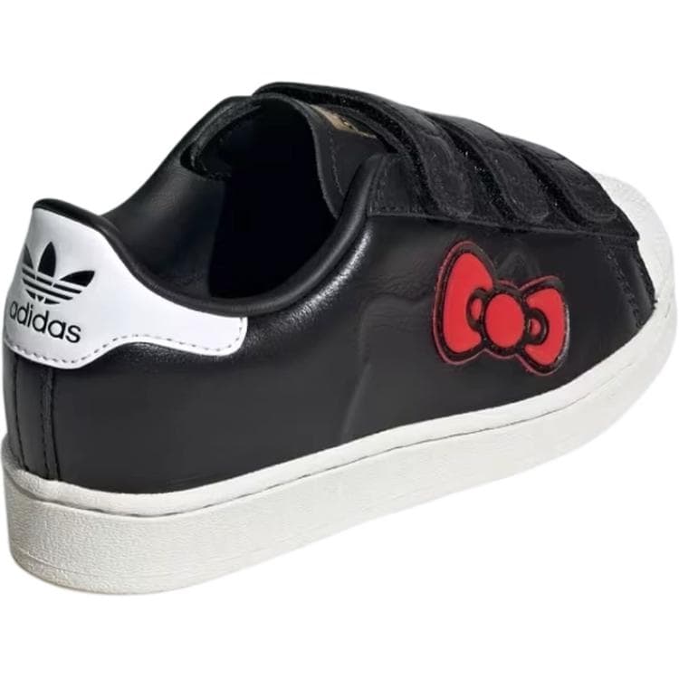 Кроссовки Hello Kitty X adidas originals Superstar 82 Устойчивая к истиранию Низкая Детская Обувь для Скейтбординга - изображение 4