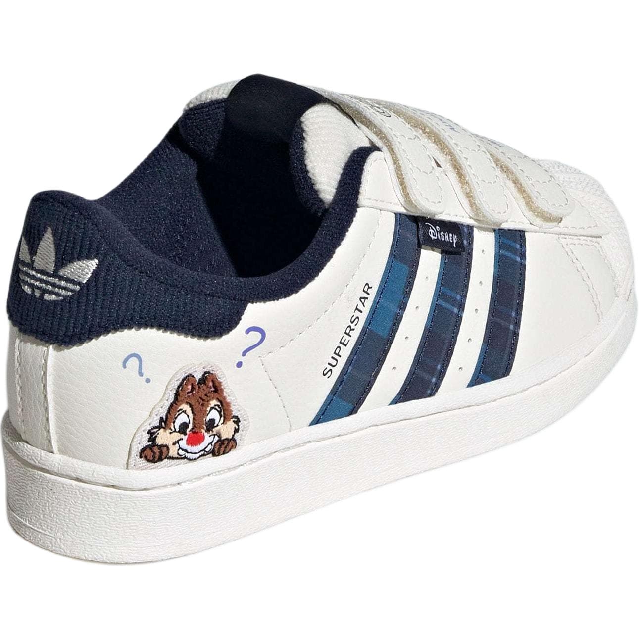 Кроссовки Adidas Originals x Disney Superstar Low Top Детская Скейтбординг Обувь Белый Серый Малыш - изображение 4
