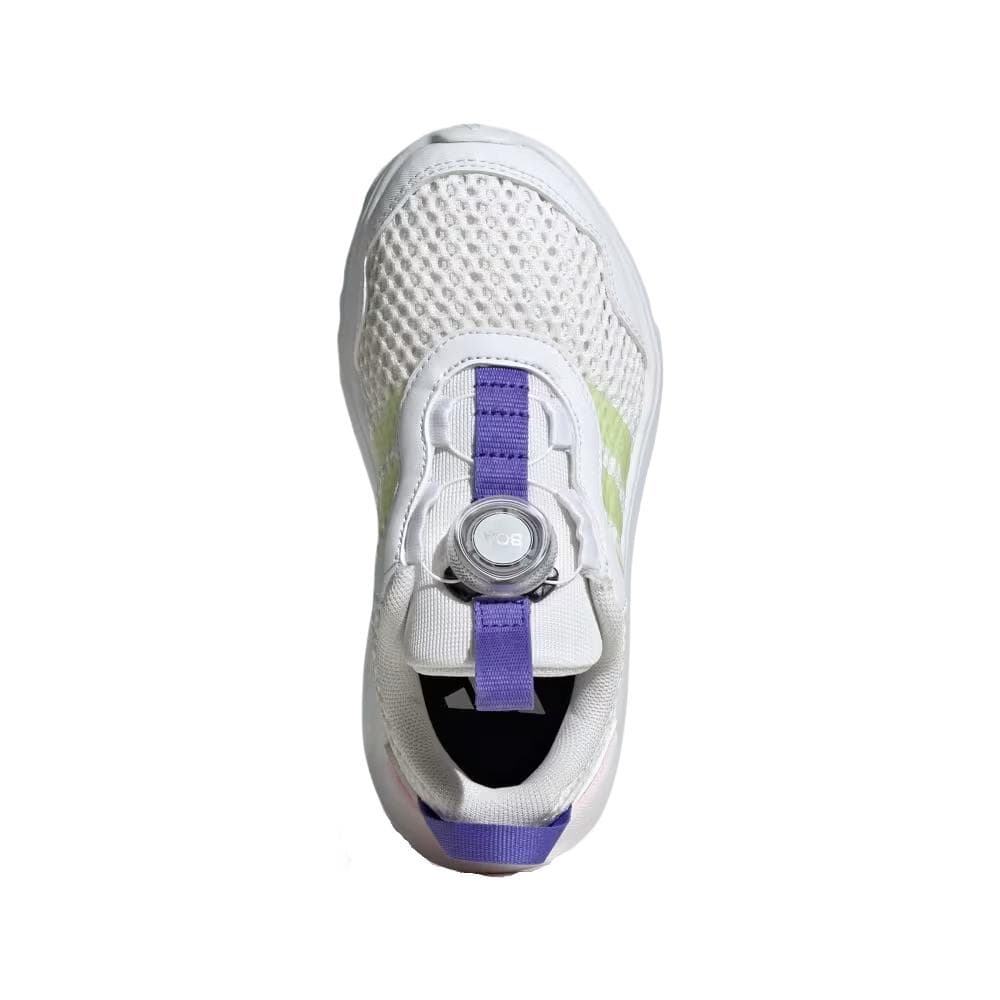 Кроссовки Adidas ACTIVEFLEX BOA 4,0 Устойчивые к истиранию детские беговые кроссовки Облачный белый Детский - изображение 5