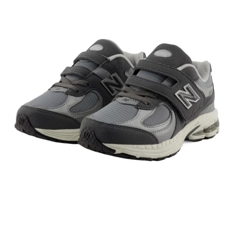 Кроссовки New Balance Ткань Амортизация Низкий Верх Повседневная Обувь Серый Детский - изображение 3