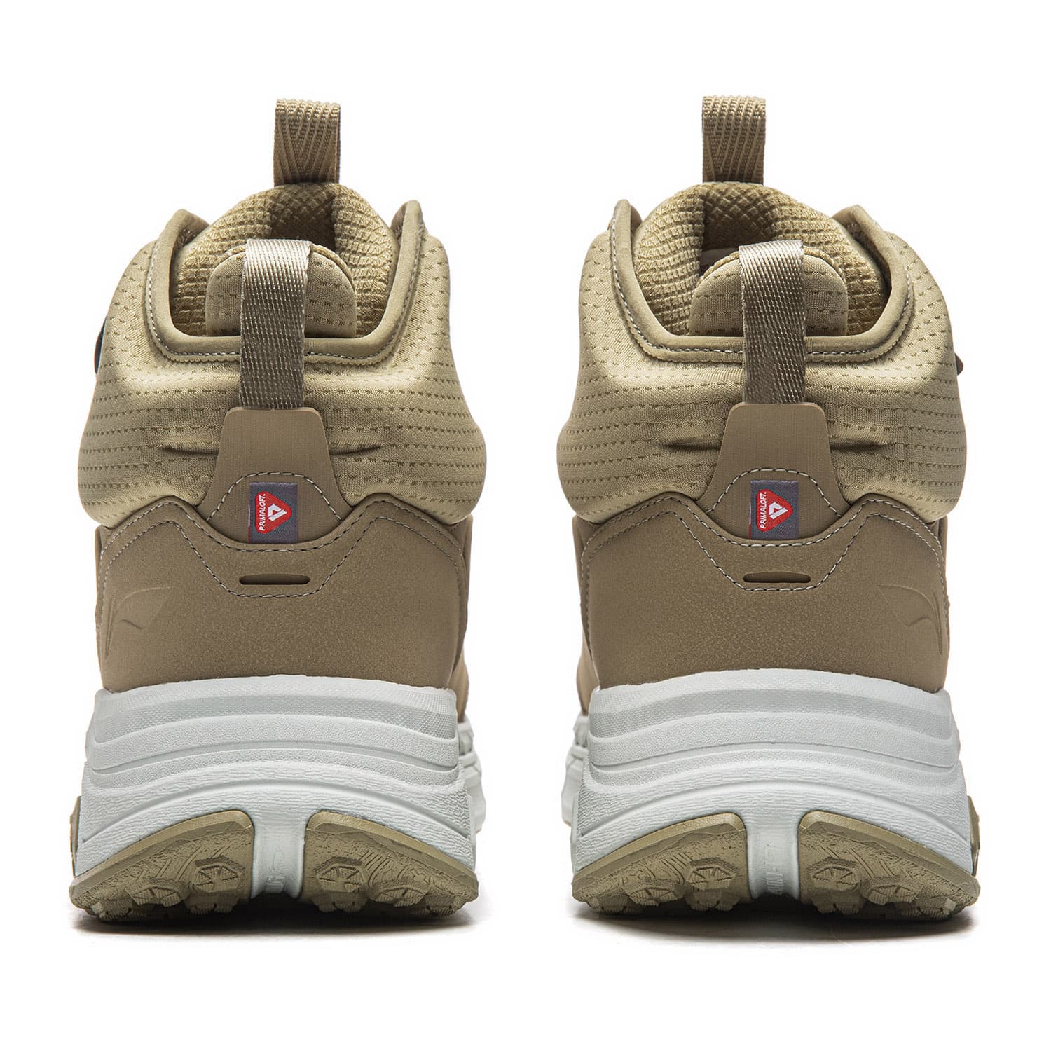 Кроссовки Li-Ning Xingtu 2 MID WIRE Универсальные винтажные ботинки на платформе с утеплением, амортизацией, противоскользящей подошвой, износостойкие, с поддержкой, мид-топ, унисекс, цвет хаки - изображение 6