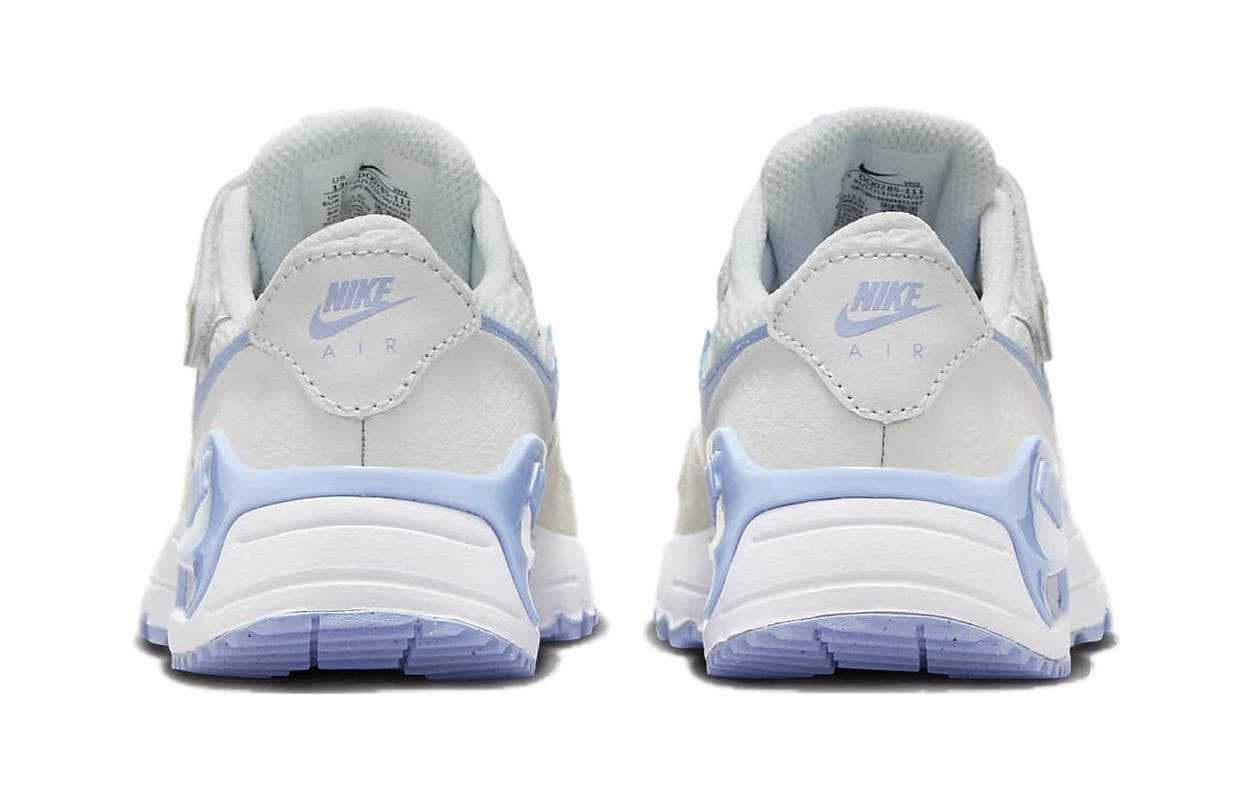 Кроссовки Nike Air Max SYSTM противоскользящие устойчивые к истиранию низкие детские беговые кроссовки белый и синий - изображение 5
