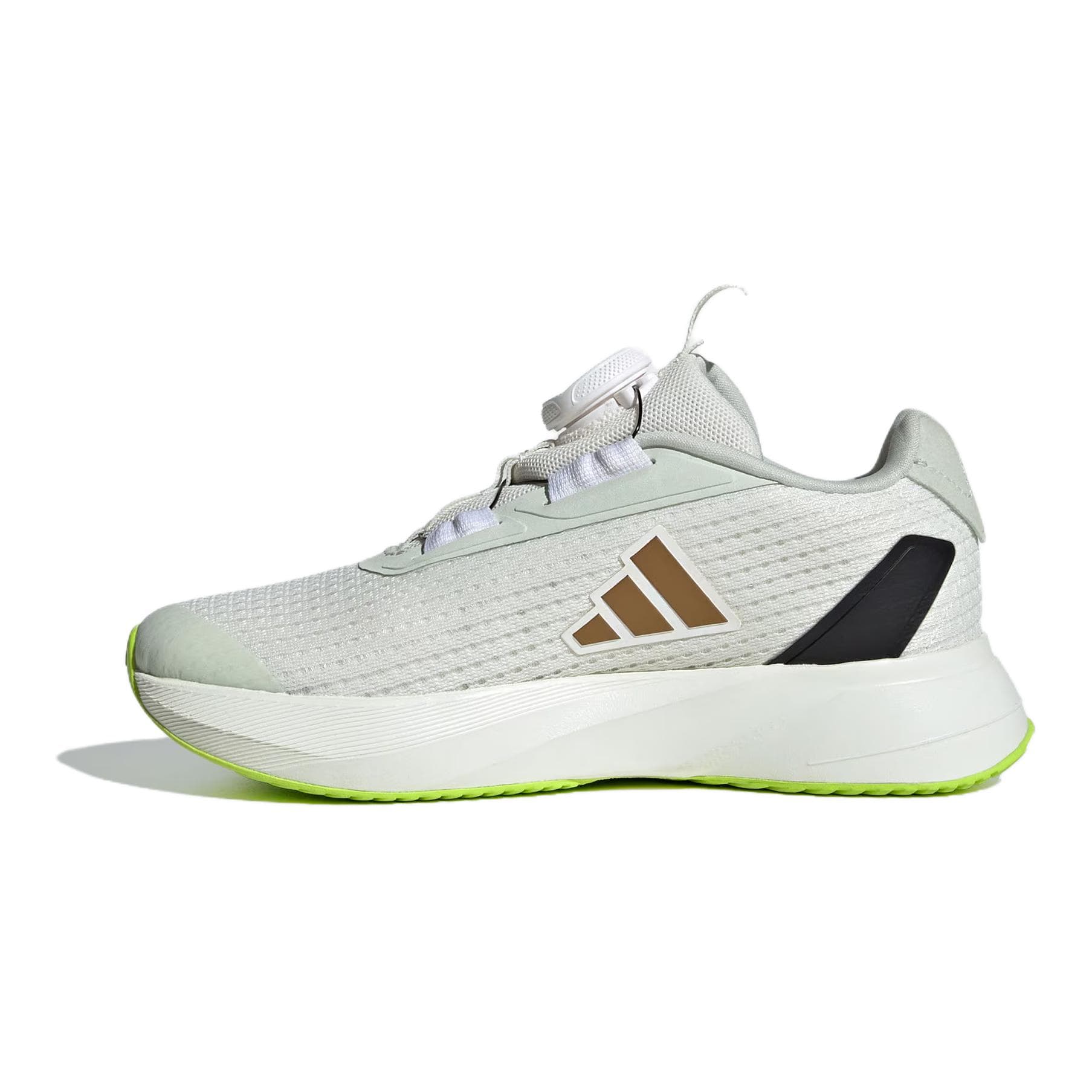 Кроссовки Adidas Duramo Sl Устойчивый к истиранию Дышащий Низкий Верх Детская Беговая Обувь Белый Зеленый Малыш - изображение 2