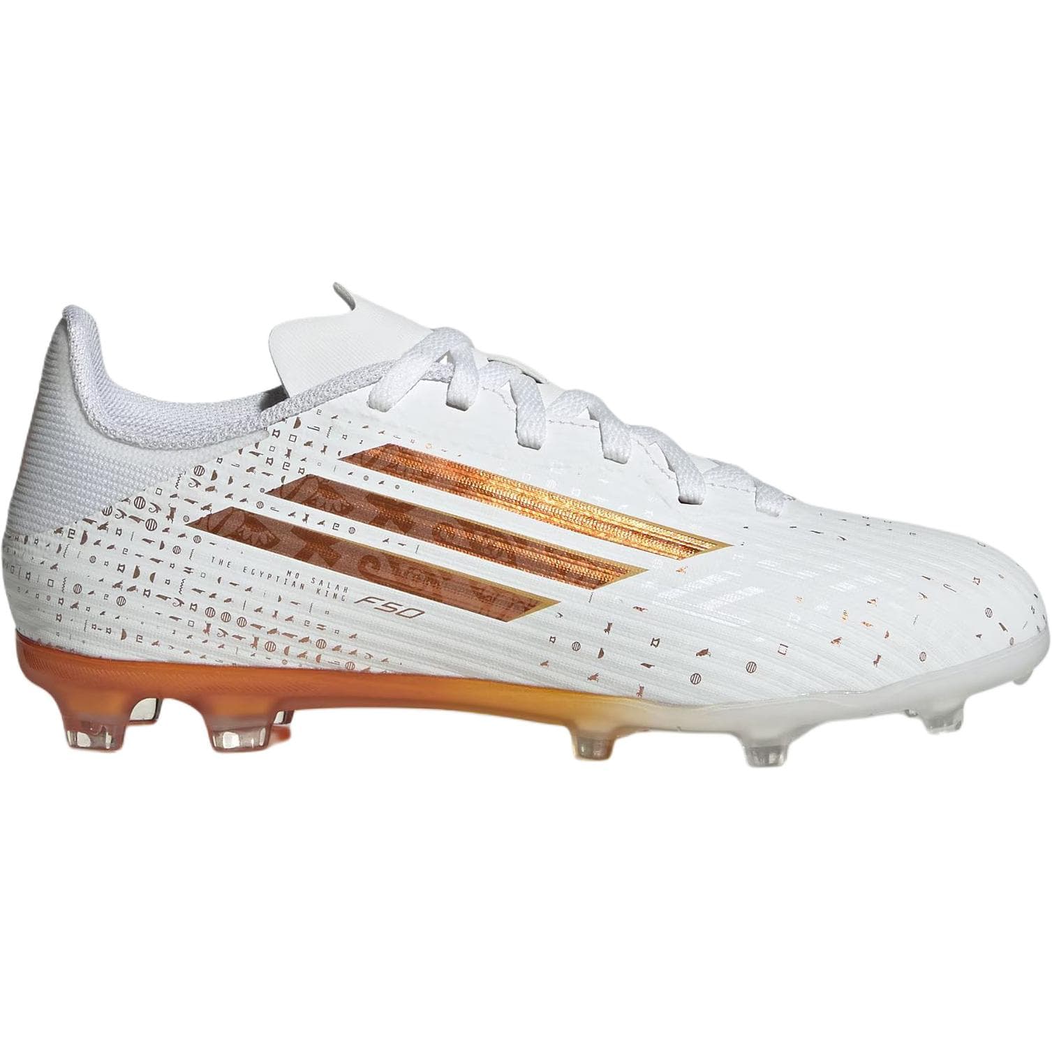 Бутсы Adidas F50 League Low Детские футбольные бутсы белые - изображение 2