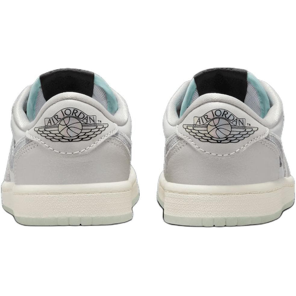 Кроссовки для баскетбола Jordan 1 Low Топ Детские Баскетбольные Кроссовки Белые Малыш - изображение 5