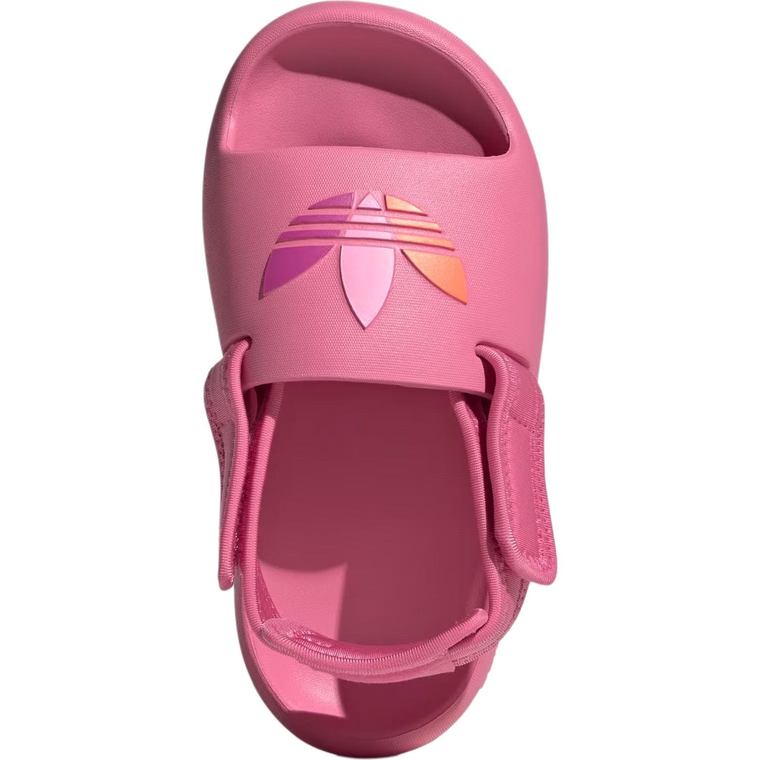 Сандалии Adidas Originals ADIFOM ADILETTE Низкие Сандалии для Детей Розовые Малыш - изображение 4