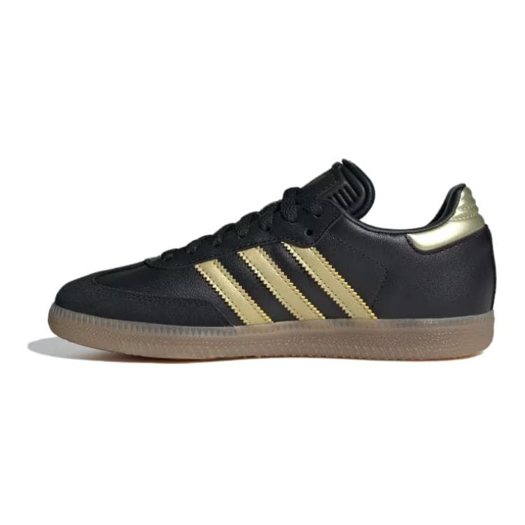Бутсы Adidas Противоскользящие Устойчивые к истиранию Низкие Детские Футбольные Бутсы Черные Золотые Детские - изображение 3