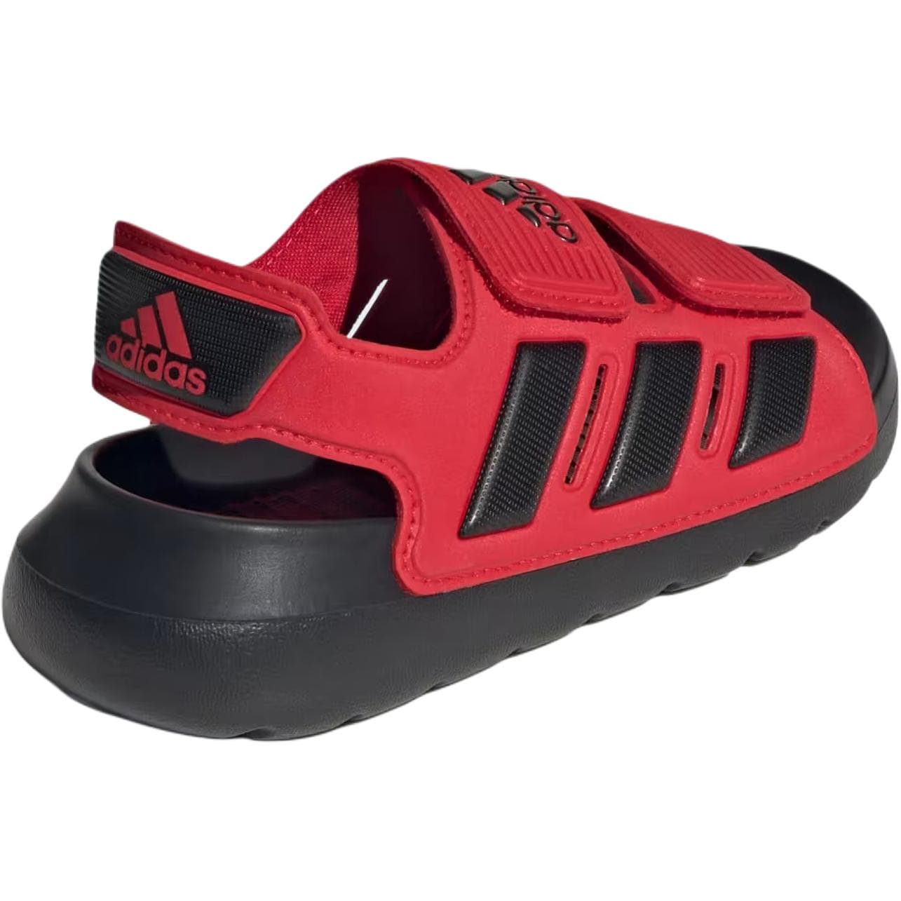 Сандалии Adidas ALTASWIM 2,0 противоскользящие устойчивые к истиранию низкие детские сандалии красный для малышей - изображение 5