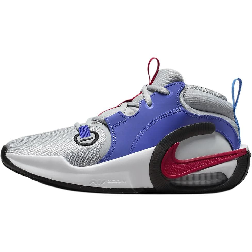 Кроссовки для баскетбола Nike Air Zoom CROSSOVER 2 MID Топ Детские Баскетбольные Кроссовки Серый Синий Малыш - изображение 1