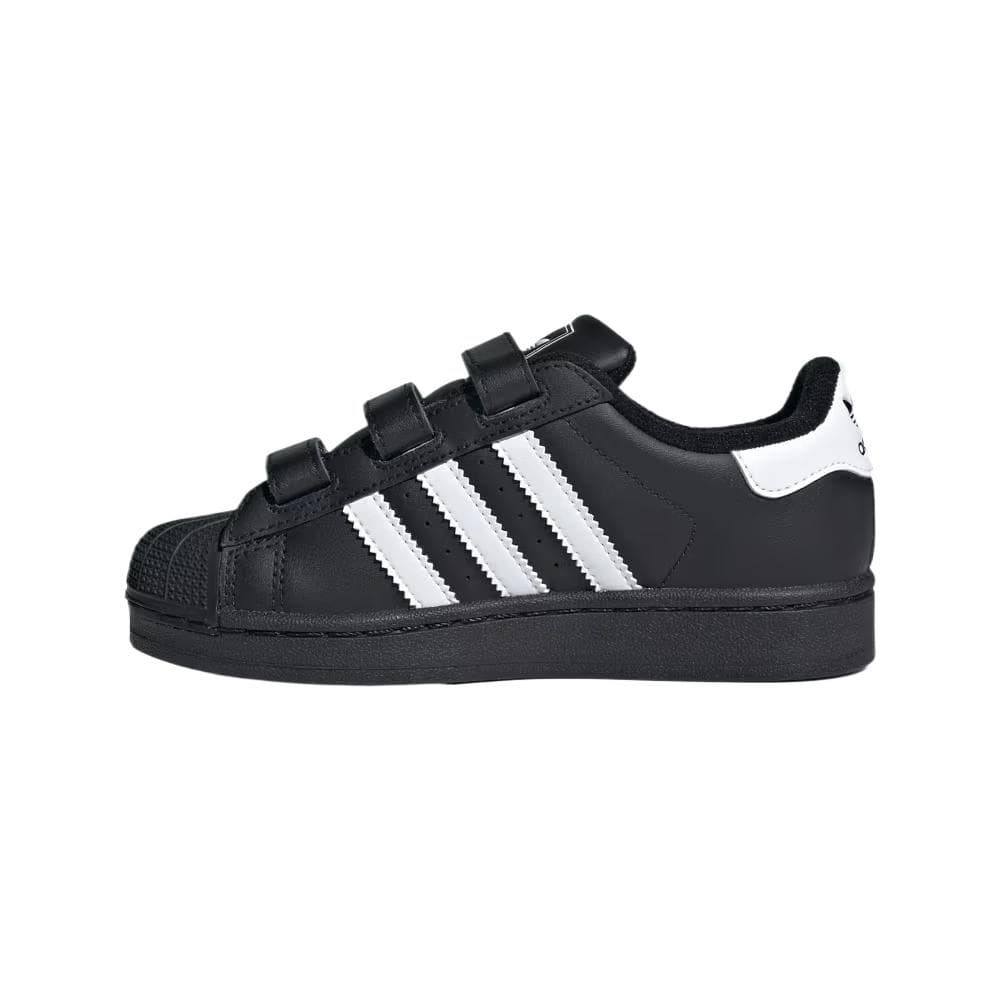 Кроссовки Adidas Originals Superstar 2 Удобные и Легкие Детские Беговые Кроссовки Основной Черный Облачный Белый Детский - изображение 2