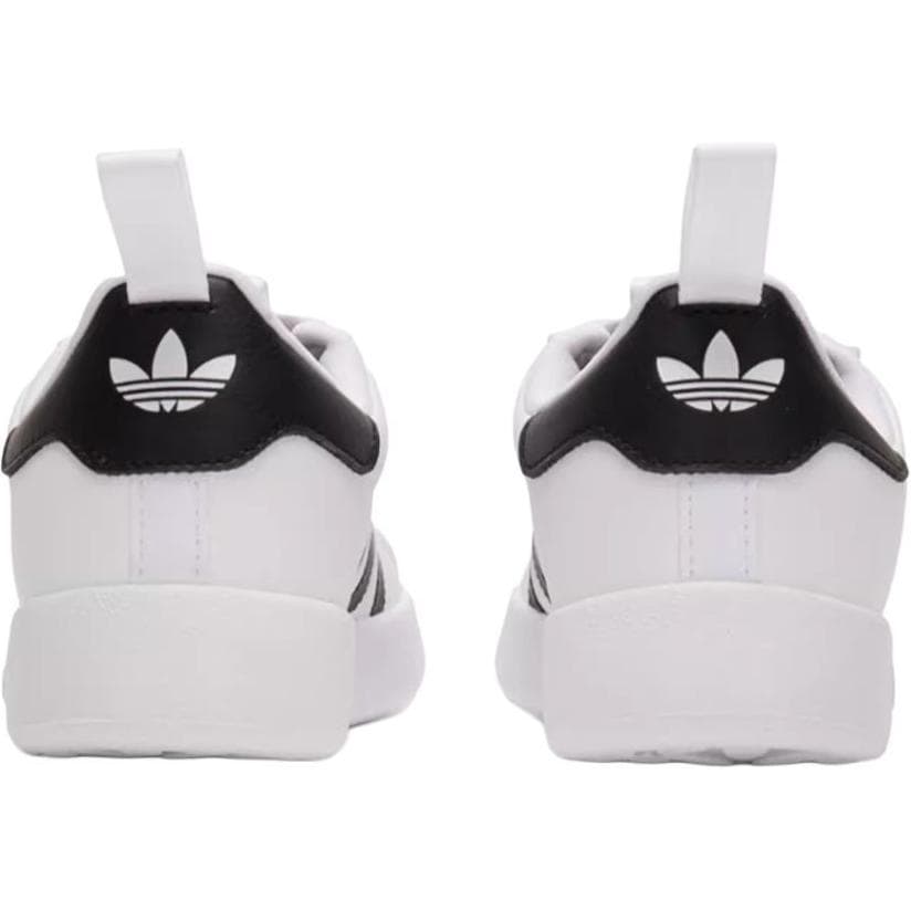 Кроссовки Adidas Originals AdiFOM Superstar Low Топ Детская Скейтбординг Обувь Белый Черный Золото Детская - изображение 5