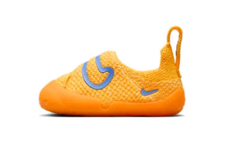 Кроссовки Nike Swoosh 1 TD Амортизация Износостойкие Низкие Кроссовки для Малышей Оранжевые для Младенцев и Малышей - изображение 1