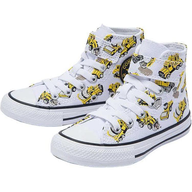 Converse Chuck TAYLOR All Star Anti KICK Амортизация Высокие Детские Кеды Белые - изображение 3
